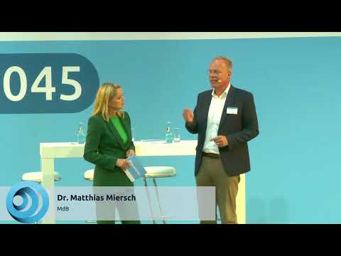 Forum Klimaneutralität 2023 - Gespräch mit Dr. Matthias Miersch, stv. Fraktionsvorsitzender der SPD