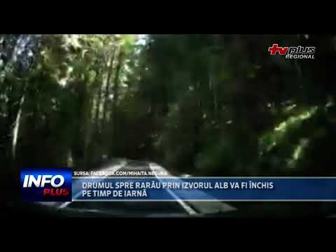 DRUMUL  SPRE RARĂU PRIN IZVORUL ALB VA FI ÎNCHIS PE TIMP DE IARNĂ