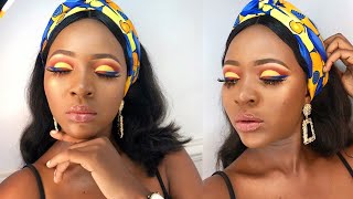 preview picture of video 'ANKARA INSPIRED MAKEUP TUTORIAL'