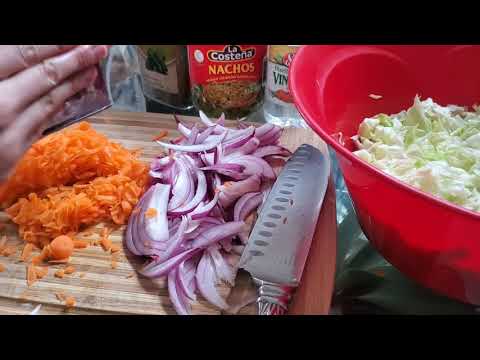 Curtido Recipe | Como Hacer Curtido
