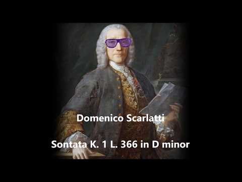 Scarlatti on synth - Sonata K. 1 in D minor