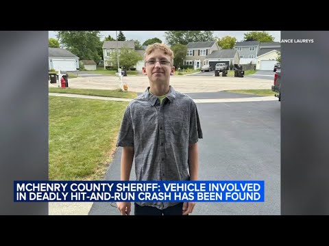 Vehicle involved in  hit-and-run crash that killed teen found, McHenry sheriff says