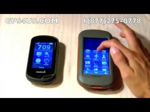 Garmin Oregon 650 and Montana 650 Comparison