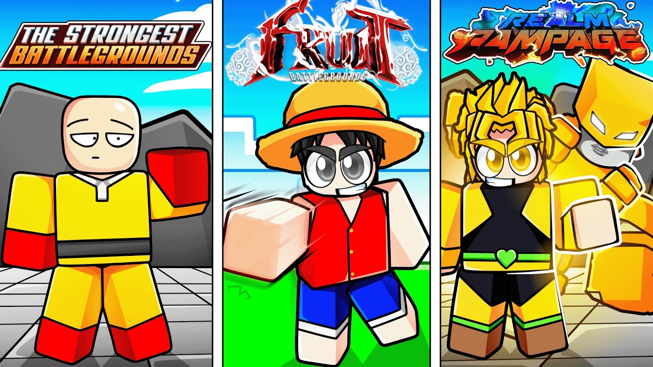 Roblox Battlegrounds But the Game is Random!