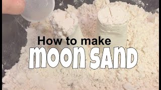 DIY Moon Sand Experiment