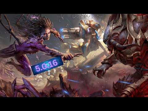 I played The New Starcraft Patch Nonstop Since Release. 