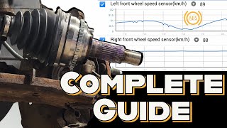 Ford Edge ABS Issue FIXED!  Front CV Axle Shaft Replacement