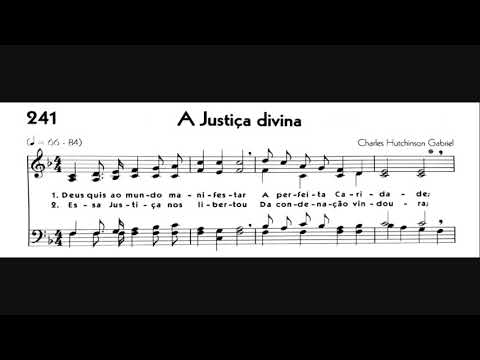 Hinário 5 CCB - Hino 241 - A Justiça divina - Strings - Teclado Yamaha PSR S670