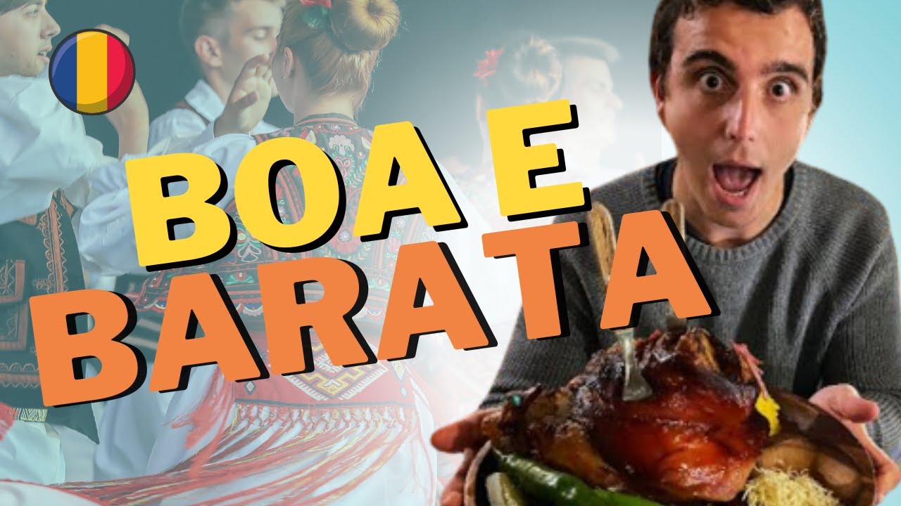 O que COMER na ROMÊNIA | BUCARESTE nos impressionou