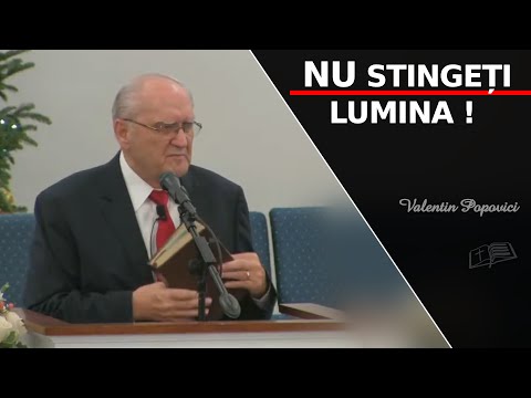 Valentin Popovici || Nu stingeți lumina !!