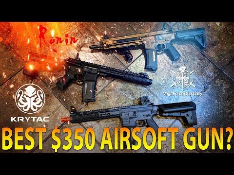 BEST AIRSOFT GUN  FOR $350 KRYTAC VS RONIN VS AVALON- SPARTAN117GW