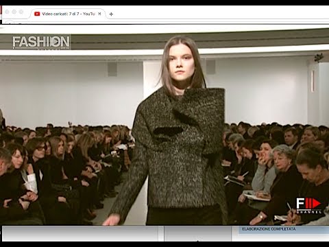 JIL SANDER Fall 2008 2009 Milan - Fashion Channel