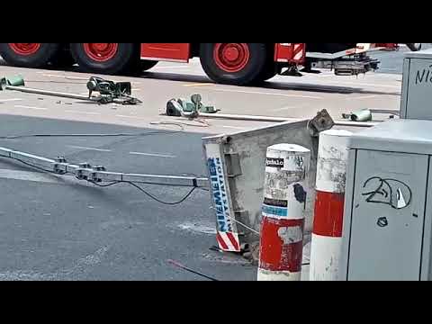 Friedrichstr ecke unter den Linden Ampeln umgefallen Komplet zu Stadt Mitte