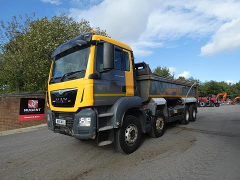 MAN TGS 35.400 8X4 EURO 6 2016 TIPPER