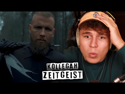 😱💯EIN GANZER PART AUF ENGLISCH?!...Reaktion : KOLLEGAH - ZEITGEIST (Official Video) | PtrckTV