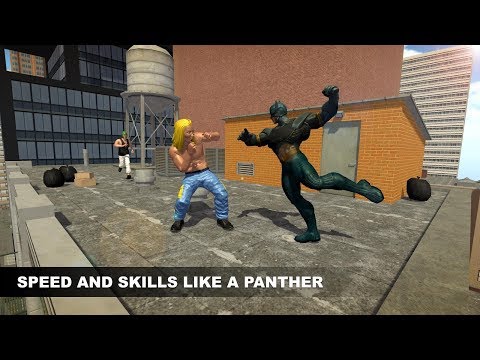 Flying Panther Superhero City Rescue Android Gameplay