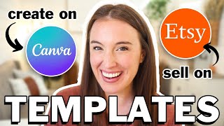 How to use Canva to design + sell CANVA TEMPLATES (and make major PASSIVE INCOME!! 💰)