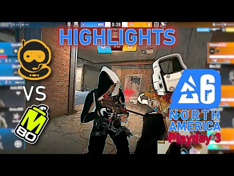 M80 vs SSG - HIGHLIGHTS - Playday 3 - NAL 2023 Stage 1 - R6 Esport