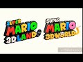 Super Mario 3D Land 3D World Game Over