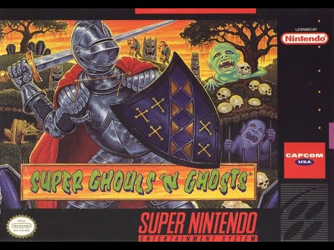 mugenguy445 plays: Super Ghouls 'n Ghosts (SNES) Commentary and Walkthrough (Part 1)