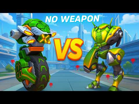 No Weapon - Slingshot vs Tengu - Mech Arena