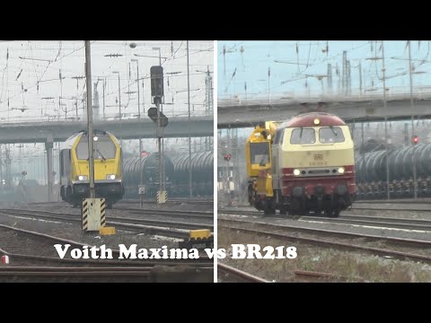 Voith Maxima vs BR218