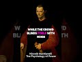 Why Leaders Walk Alone ...#machiavelli #shorts #darkpsychology