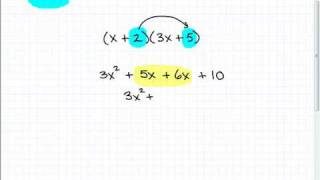 Use FOIL Method to Multiply Polynomials Algebra