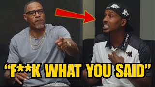 Kenyon Martin Goes BALLISTIC On Brandon Jennings On Gil’s Arena! 