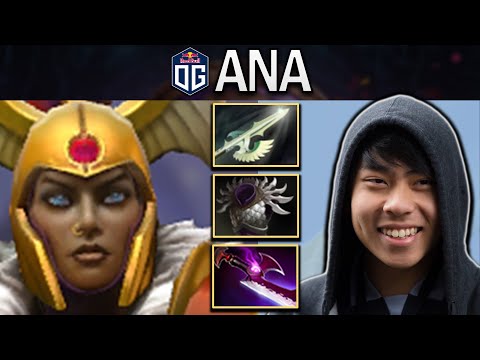 OG.ANA SMURF LEGION COMMANDER WITH 22 KILLS & HALBERG - DOTA 2 7.31 GAMEPLAY