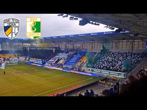 FC Carl Zeiss Jena vs Chemie Leipzig • Stadionatmosphäre | Ost-Klassiker 2025/26