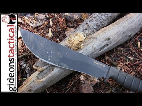 Ontario SP53 Knife Review: Wilderness Warhammer