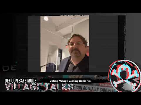 DEF CON Safe Mode - Voting Village - Day 2 Closing Remarks