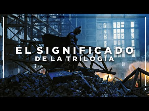 El SIGNIFICADO real de la Trilogia del CABALLERO OSCURO - Analisis