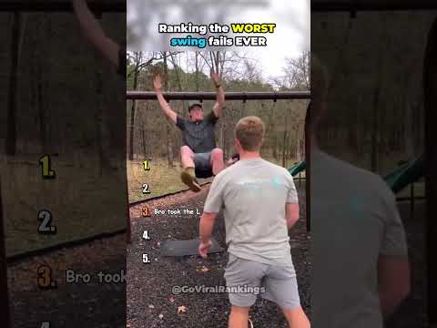 Ranking the WORST swing fails EVER