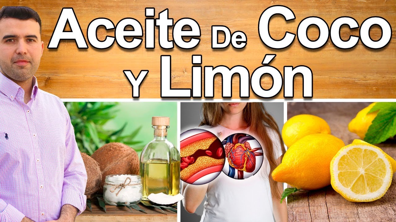 Aceite de Coco Y Limón En Ayunas - Para Qué Sirve Beneficios Y Usos Para Tu Salud Y Belleza