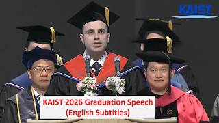 KAIST 2026 Graduation Speech – Full Version (English Subtitles)