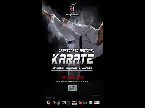 Campeonato Nacional Karate - Infantis, Iniciados e Juvenis - Vila Real 28maio2016