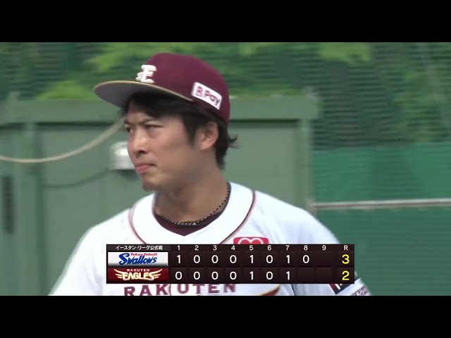 【ファーム】最後は空振り三振!! イーグルス・伊藤茉央 1イニングを3者凡退に抑える!!  2024年6月12日 東北楽天ゴールデンイーグルス 対 東京ヤクルトスワローズ