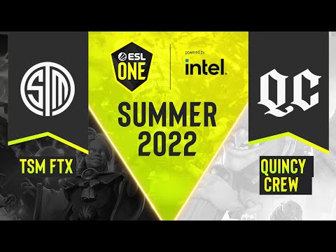Dota2 - TSM FTX vs. Quincy Crew - Game 2 - DPC NA Tour 3 - ESL One Summer 2022