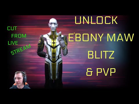 Ebony Maw Unlock and Low Level BO in 8.1 Blitz ?