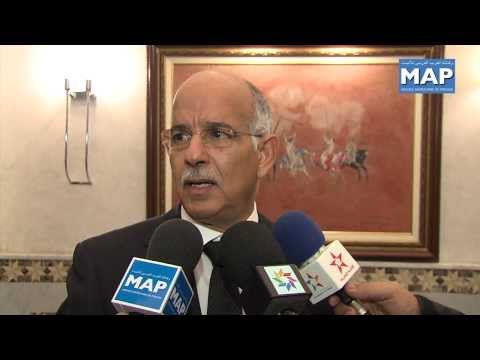 Mohamed Cheikh Biadillah s'entretient avec le Président du Conseil des Etats suisse