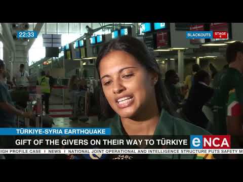 Gift of the Givers on their way to Türkiye