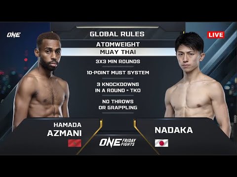 Hamada Azmani vs Nadaka full fight