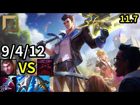 Jayce Top vs Ornn - KR Challenger | Patch 11.7
