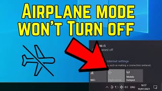 Airplane mode won