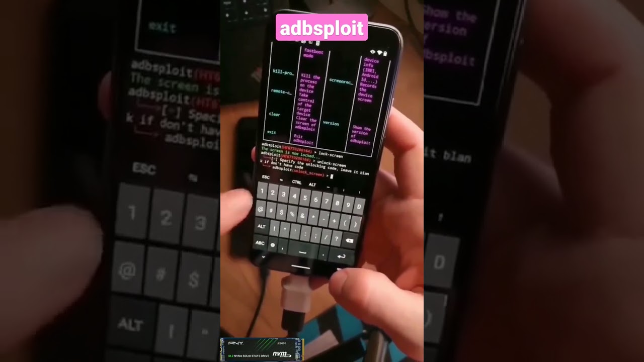 ADBSploit – hacking android #androidsecurity #metasploit #adbshell