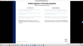 Public vs Private Equity - What are the differences?