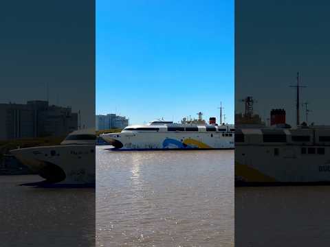 Buquebus Francisco Navegando el Río de la Plata | Puerto de Buenos Aires