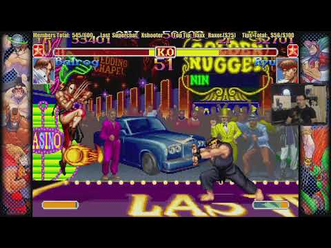 Capcom Fighting Collection ONLINE MP: Aug. 12, 2022 pt1 - CRAZY Good SF2 Matches, But Then... ?